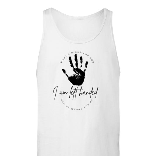 *I'm Lefty* unisex jersey tank top