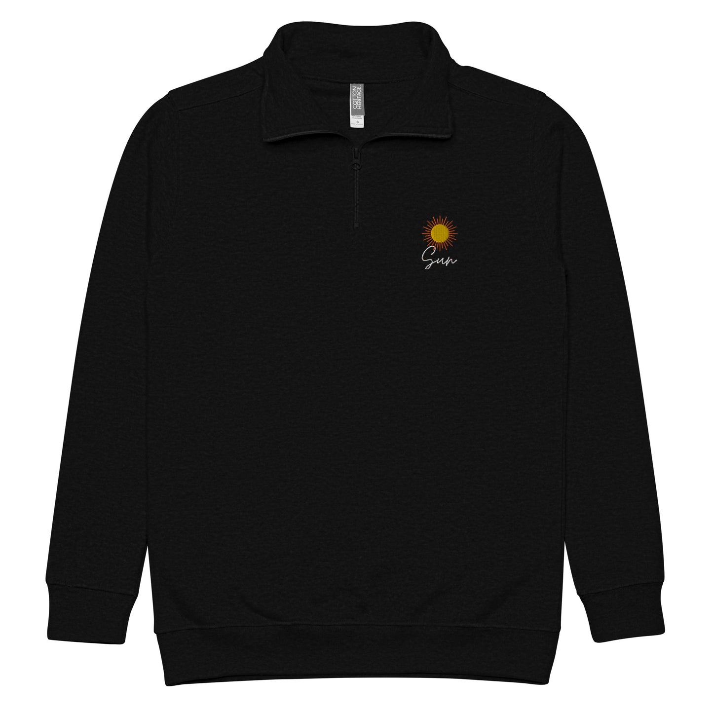 **Sun** Unisex fleece pullover