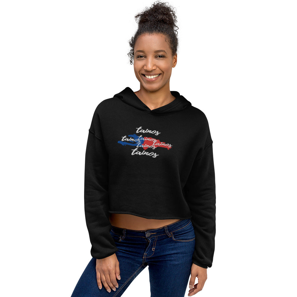 **Soy Taino** Crop Hoodie